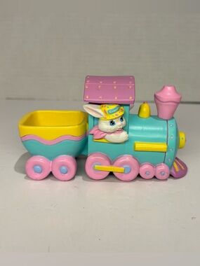 CRAYOLA Train Toy Vintage 1993 Crayola Easter Bunny Eggspress Hallmark